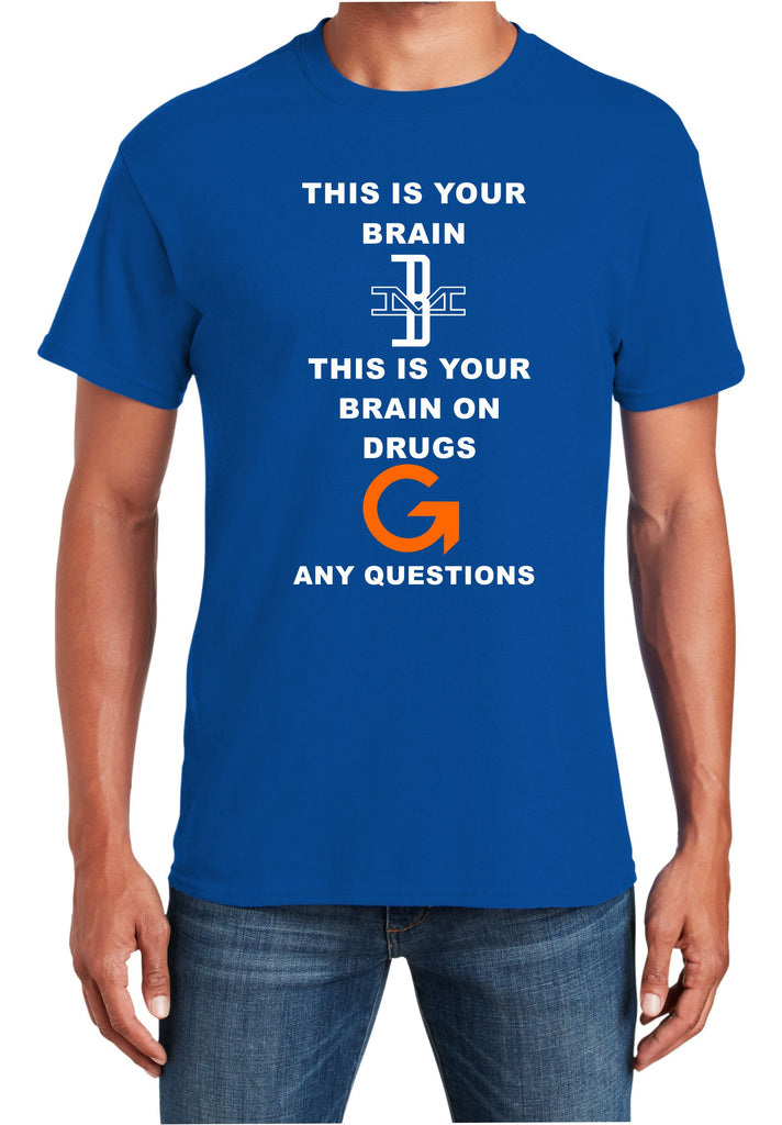 This is your Brain Boston and Maine Logo Shirt