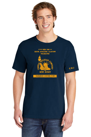 Central Railroad Company of New Jersey Faded Glory Shirt
