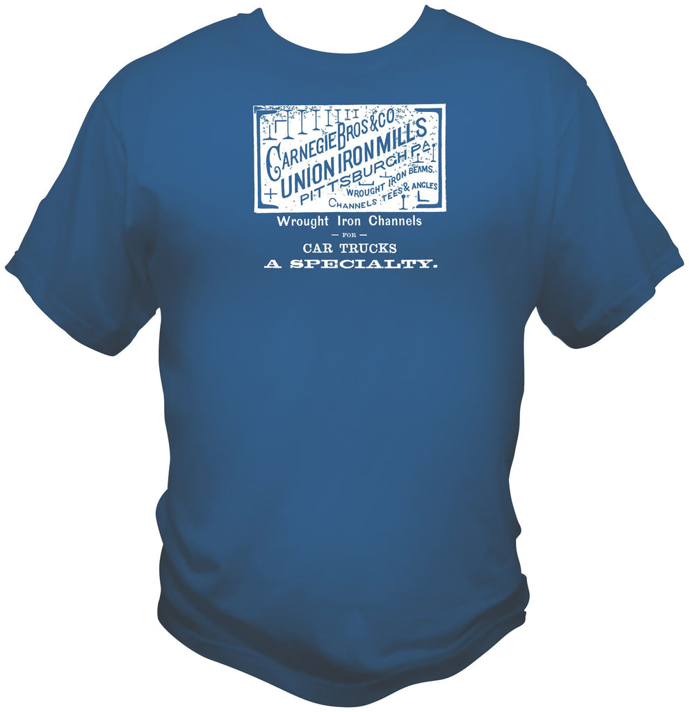 Carnegie Bros & co Union Iron Mills Logo Shirt