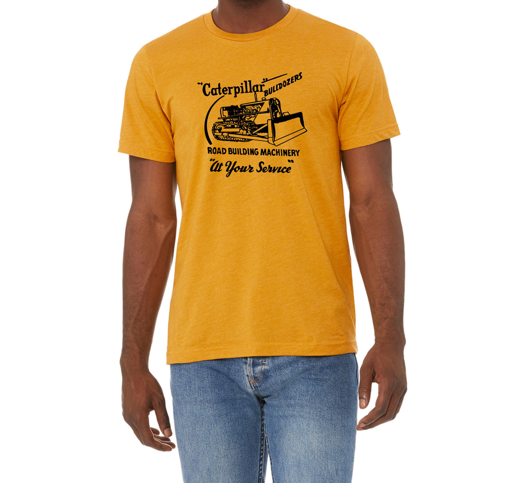 Caterpillar Bulldozer Faded Glory Shirt