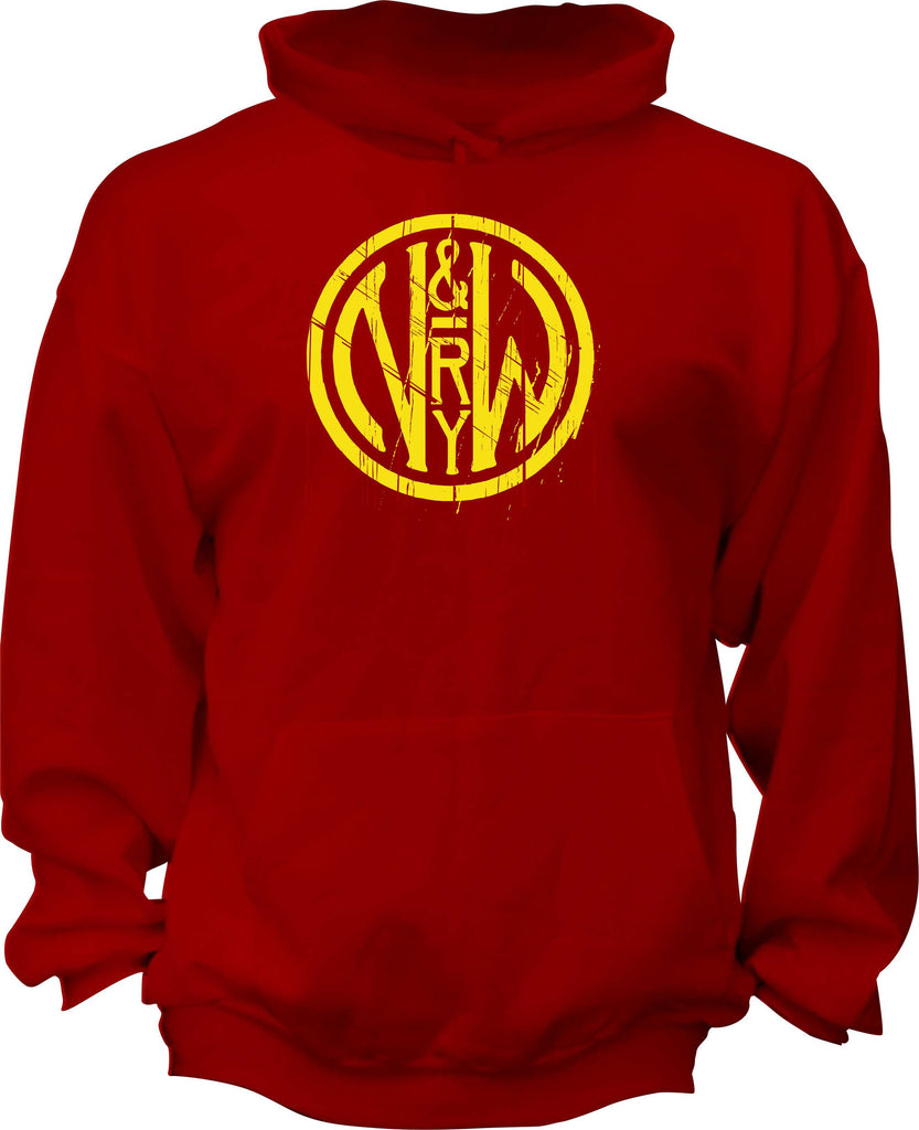Norfolk & Western (N&W) Railway Distressed Logo Hoodie