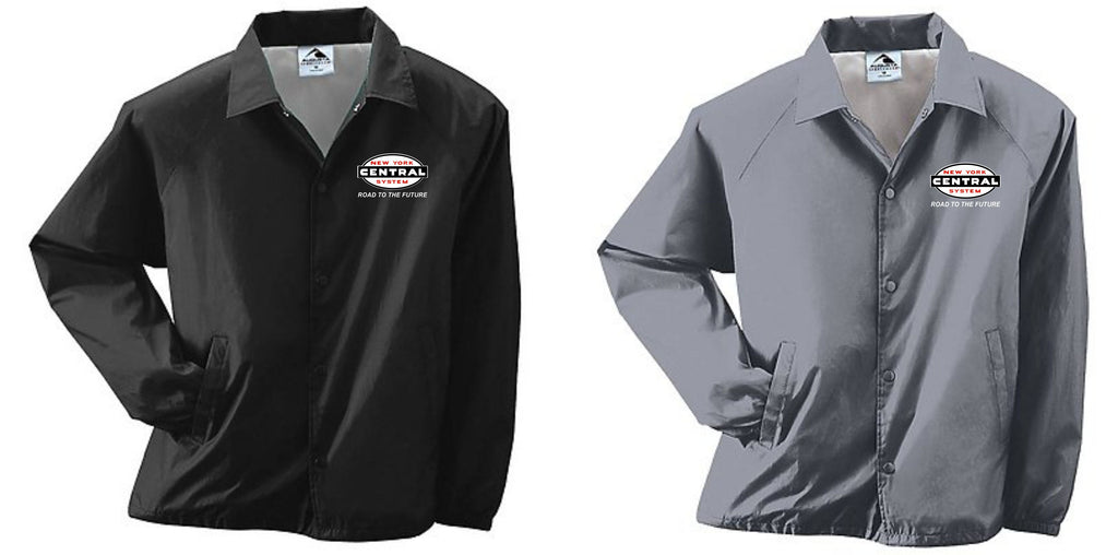 New York Central Road to the Future Logo Coach's Jacket Embroidered