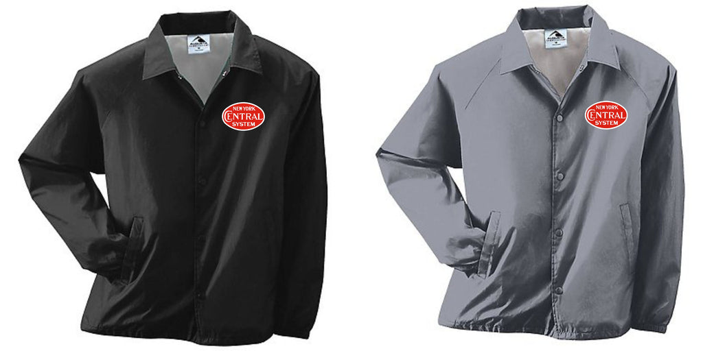 New York Central Oval Logo Coach's Jacket Embroidered