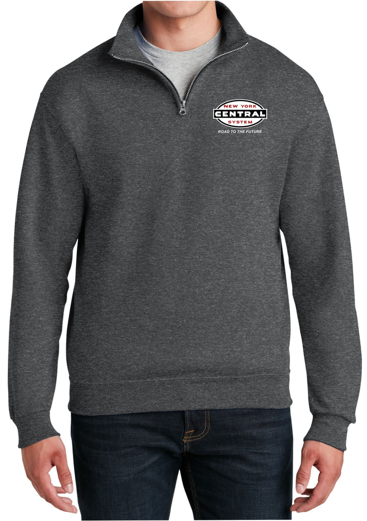 New York Central "Road to the Future" Logo Embroidered Cadet Collar Sweatshirt