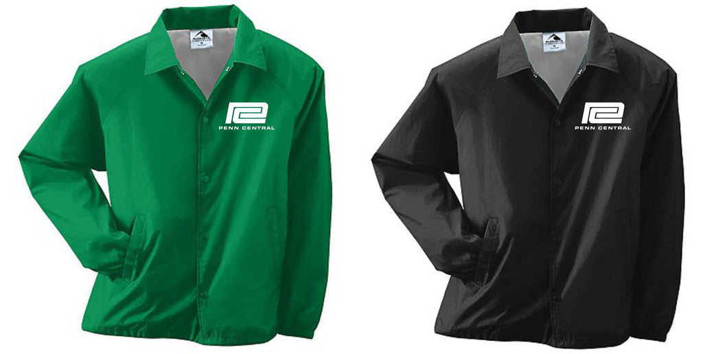 Penn Central Logo Coach's Jacket Embroidered