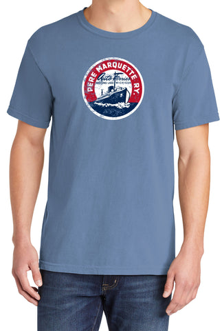 Pere Marquette Car Ferry Faded Logo Shirt
