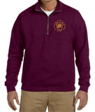 Pennsylvania Railroad  Est. 1846  Embroidered Cadet Collar Sweatshirt