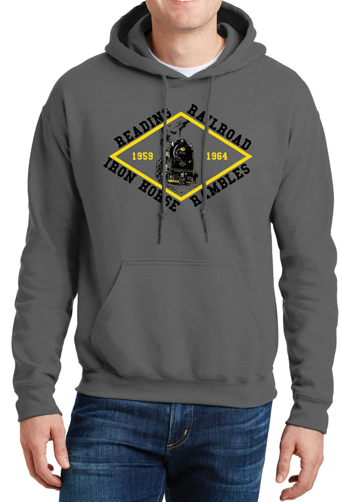 Reading Railroad Iron Horse Rambles Logo Hoodie