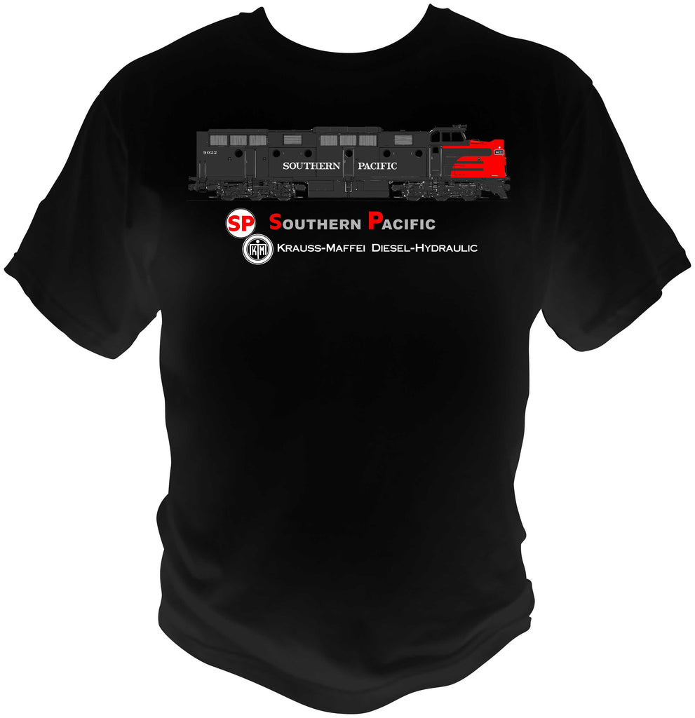Southern Pacific Diesel Hydraulic x-DRG Design Shirt