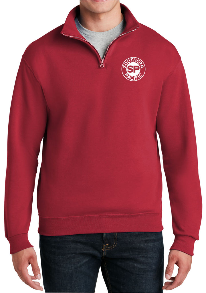 Southern Pacific Embroidered Cadet Collar Sweatshirt