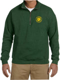 Southern Railway Logo  Embroidered Cadet Collar Sweatshirt