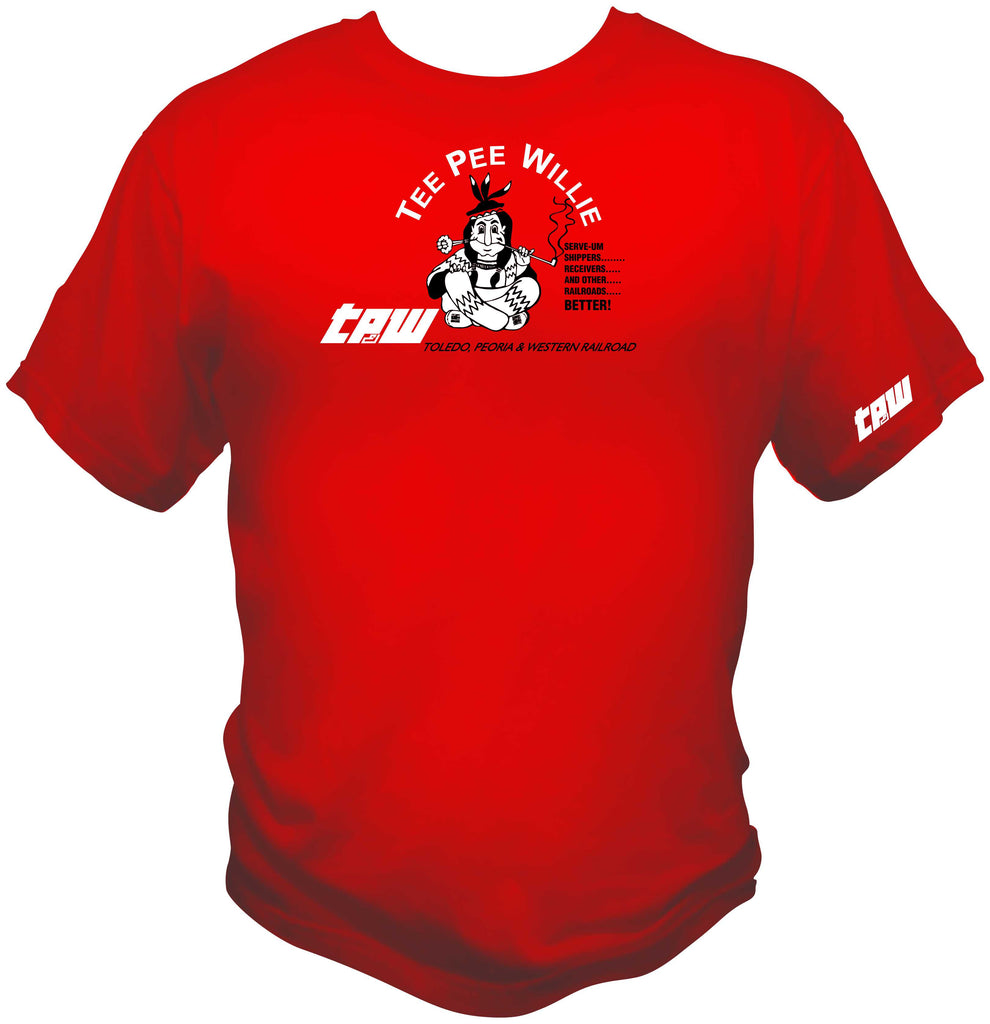 TP&W "Tee Pee Willie Logo Shirt