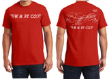 Western Maryland Map Shirt