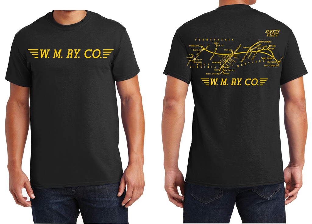 Western Maryland Map Shirt