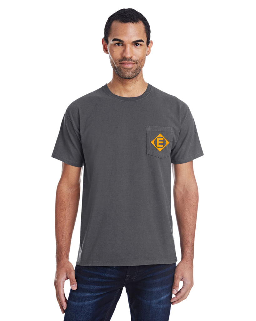 Erie Lackawanna Railroad Pocket Tee Faded Glory Shirt