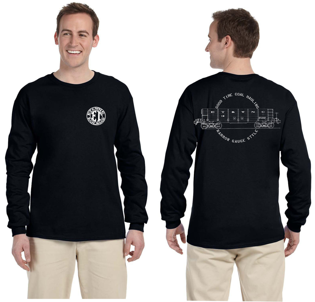 East Tennessee & Western North Carolina (ET&WNC) Coal Hopper Long Sleeve Shirt