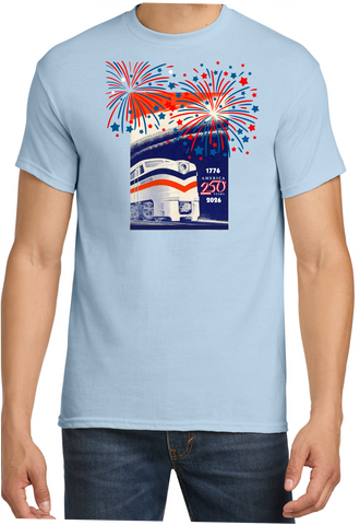 American Freedom Train 250th Logo Shirt