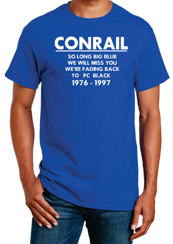 Conrail Fade back to Black Logo Shirt