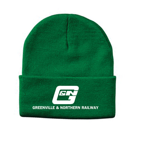 Greenville & Northern Railway Logo Embroidered Toboggan