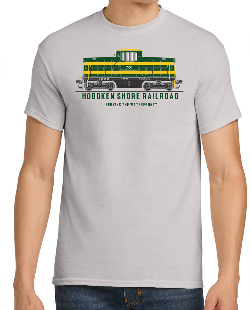 Hoboken Shore Railroad GE44 Tonner Logo Shirt