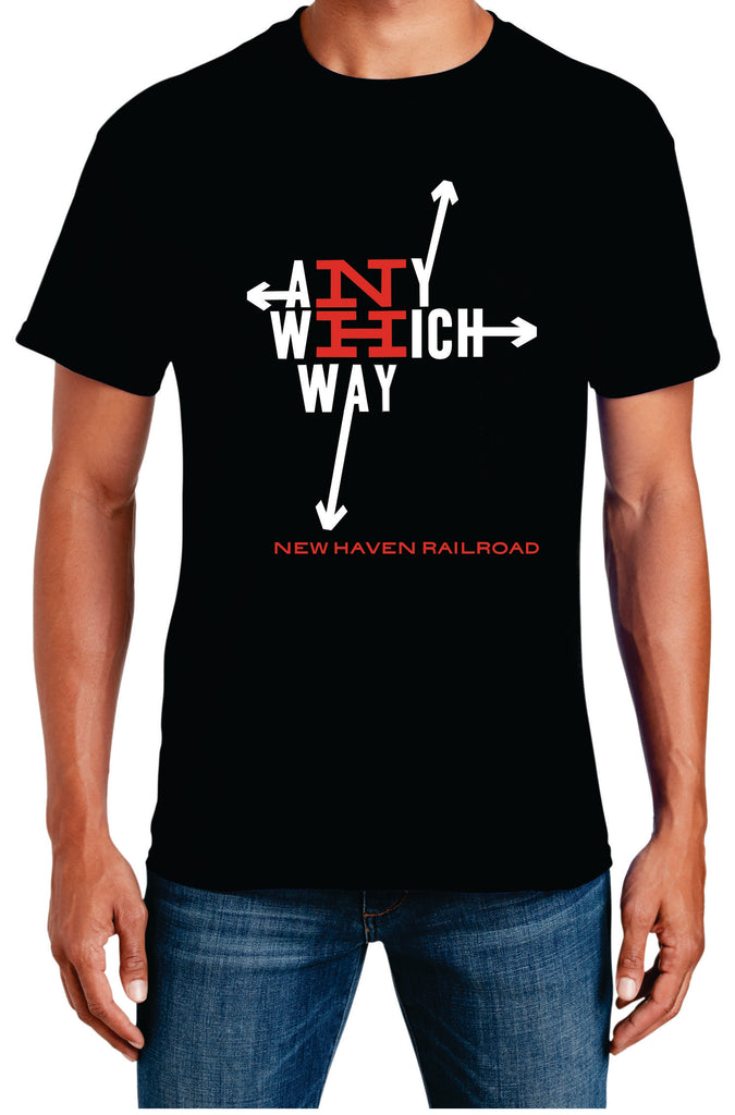New Haven "Any Which Way" Logo Shirt