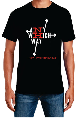 New Haven "Any Which Way" Logo Shirt
