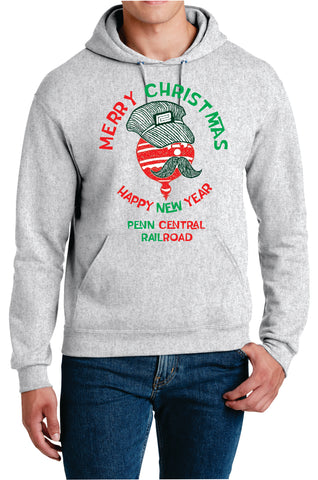 Penn Central Christmas Logo Hoodie