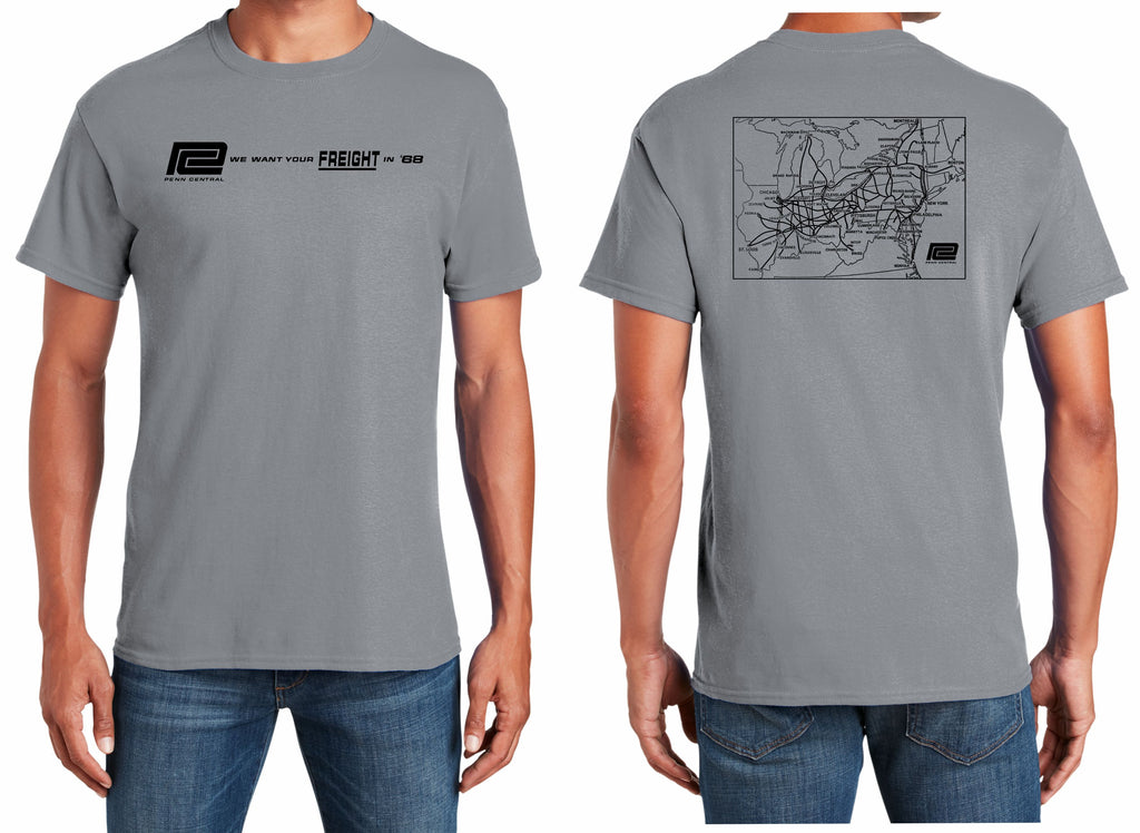 Penn Central Map Logo Shirt