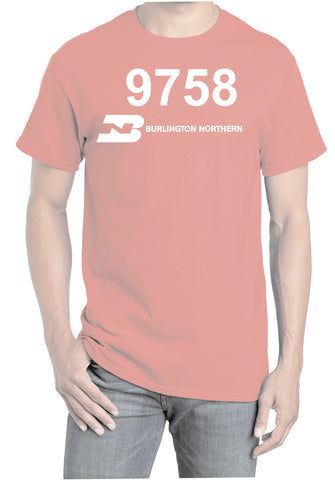 Burlington Northern Railroad 9758 Logo Shirt