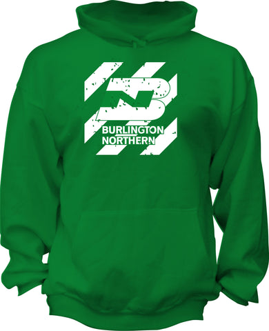 Burlington Northern (BN) Retro Nose Logo Hoodie