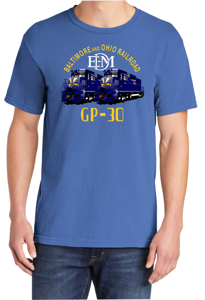 Baltimore and Ohio GP-30 Faded Glory Shirt