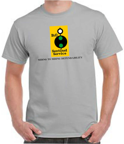 B&O Railroad Sentinel Service Logo Shirt