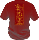 Central of Vermont Logo and Map Shirt