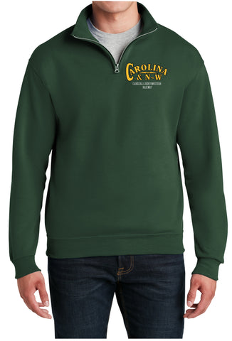 Carolina and Northwestern Railway Logo Embroidered Cadet Collar Sweatshirt