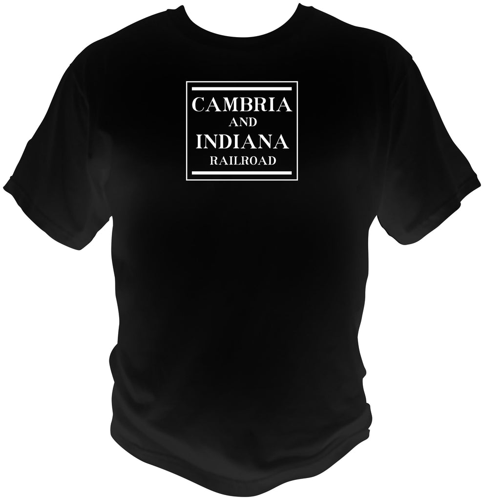 Cambria & Indiana Railroad Freight Car Logo Shirt
