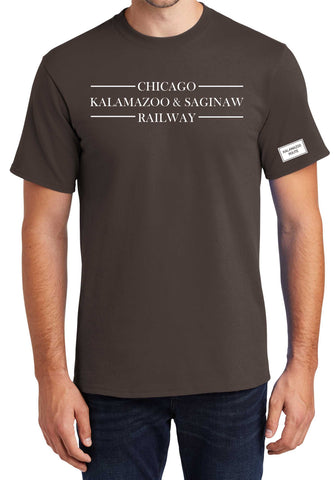 Chicago Kalamazoo and Saginaw Railway Logo Shirt