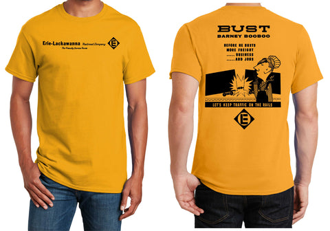 Erie Lackawanna "Barney Booboo" Safety Logo Shirt