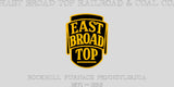 East Broad Top Railroad Blueprint Book