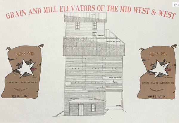 Grain & Mill Elevators of the Mid West & West Book
