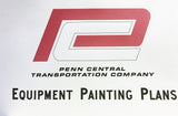 Penn Central Equipment Painting Plans Book