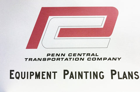 Penn Central Equipment Painting Plans Book