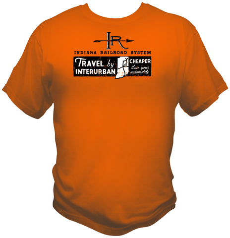 Indiana Railroad System Faded Glory Shirt