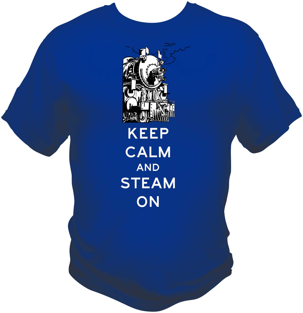 Keep Calm and Steam On Logo Shirt