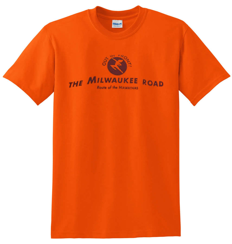 Milwaukee Road - Out in Front - Route Map Shirt
