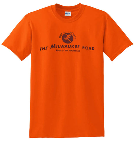 Milwaukee Road - Out in Front - Route Map Shirt