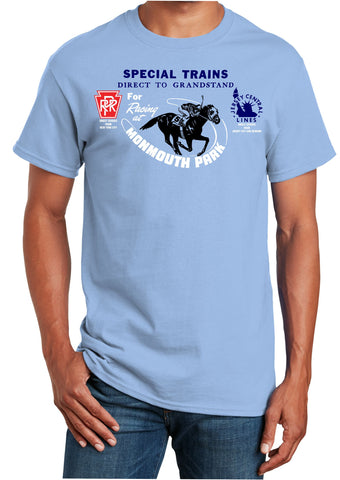 Jersey Central "Monmouth Park" Race Track Logo Shirt