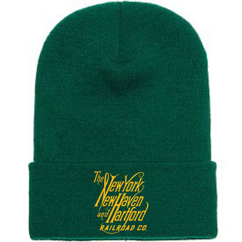 New Haven Script Logo Embroidered Toboggan