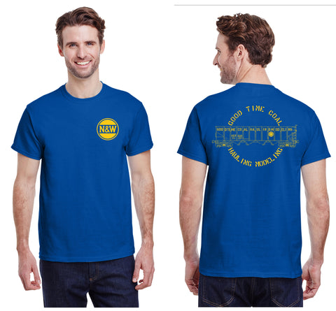 Norfolk and Western Good Time Coal Hauling Hopper Shirt