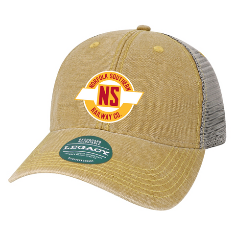 Original Norfolk Southern Logo Khaki/Grey Embroidered Cap