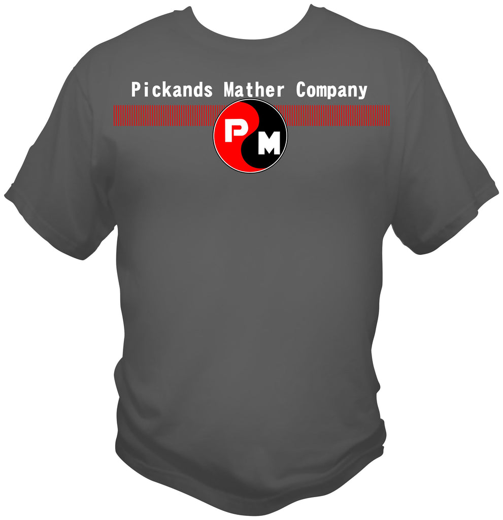 Pickands Mathers logo shirt
